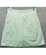 Skinz Tennis Skort Women&#39;s S Multi Geo Print Pockets Athletic Fit Elasti... - $452.22 MXN
