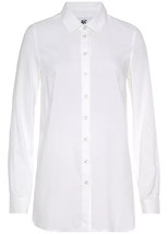 AJC Plain Long Shirt Blouse in White   UK 16   US 12  EUR 44  (fm8-15) - £19.06 GBP