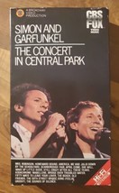 Simon and Garfunkel The Concert in Central Park 1982 VHS Tape Hi Fi Stereo - £10.97 GBP