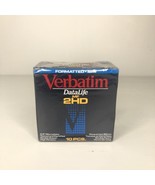 Verbatim DataLife MF-2HD, Double-Sided/High-Density 3.5” Microdisks 10 D... - $10.77