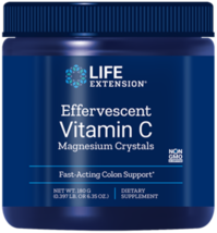 MAKE OFFER 2 Pack Life Extension Effervescent Vitamin C Magnesium Crystal 6.35oz image 1