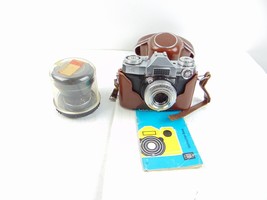 Vintage Zeiss Ikon Contaflex Super Synchro Compur Camera &amp; Accessories - £155.69 GBP