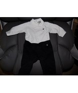 Armani Baby Black/White Romper Size 3 Months Boy&#39;s EUC - $1,160.55 MXN