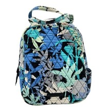 Vera Bradley Lunch Bunch Bag CamoFloral Pattern Blue Insulated Plastic Lined - £7.40 GBP