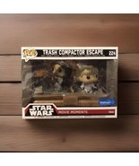 Trash Compactor Escape #224 Funko Pop Star Wars Movie Moments Leia Luke ... - £10.59 GBP