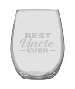 15oz Stemless Wine Glass - Best Uncle Ever - $368.51 MXN