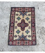 3x6 Green Moroccan Hand Knotted Rug - Unique Living Room Bedroom Kitchen... - €135,52 EUR