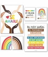 Rainbow Spanish Diversity Posters | Set of 6 | Spanish Educational Supplies - $29.94 CAD