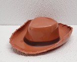 Disney Pixar Toy Story&#39;s WOODY Doll Plastic 5.5&quot; Cowboy Hat Replacement - £8.60 GBP