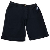 Old Navy NEW Youth Girls Size 16 Regular Navy Blue Shorts Bermuda School Uniform - £6.65 GBP