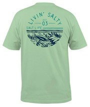 Mens Salt Life Fish Tropics Circle Graphic Pocket T-Shirt - Large - NWT - $378.90 MXN
