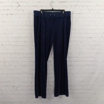 New York &amp; Company Pants Womens XL Tall Blue Valour Drawstring Y2K 2000s - $24.99