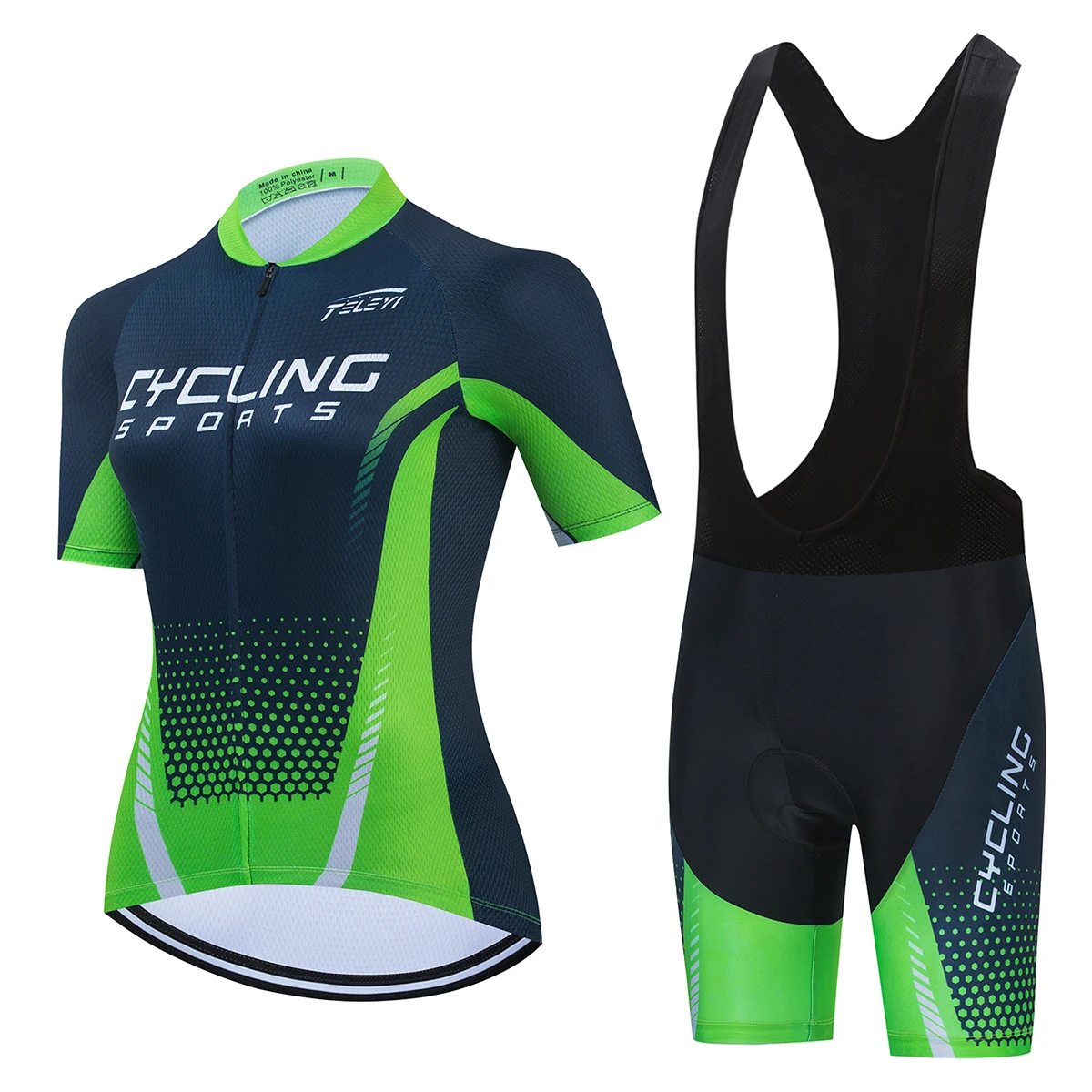 teleyi  Team Cycling Jersey Set Women Summer Bike Clothes MTB Ropa Ciclismo Bicy - £105.49 GBP