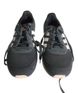 Adidas Womens Black Pink Racer Size 8.5 US Casual Athletic Shoes Sneakers - $294.85 MXN