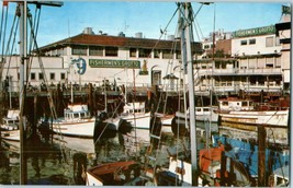 Fisherman&#39;s Wharf Grotto San Francisco California Postcard 1962 - £19.81 GBP