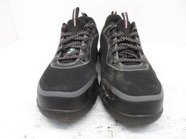 Skechers Women&#39;s 9999655 Steel Toe Steel Plate Athletic Work Shoes Black Pink 8M - £33.80 GBP