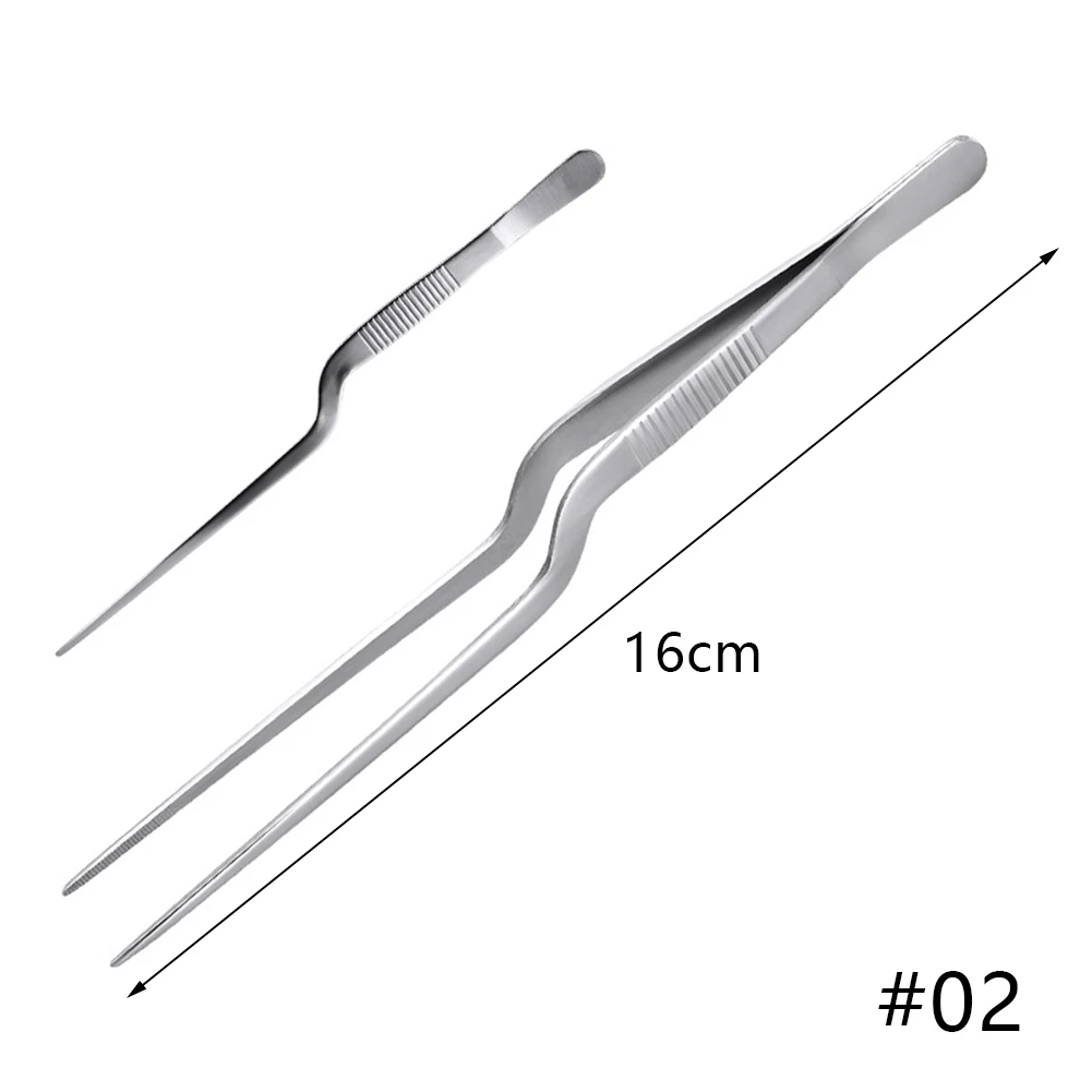 Kitchen Tongs Kitchen Utensil BBQ Tweezer Food Clip Kitchen Bar Chief Tongs Stai - £136.10 GBP