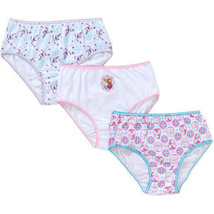 Disney&#39;s Frozen Girls 3 Pack Panties Briefs Underwear Underwear Sizes 4 ... - $7.69