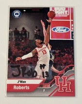 J’wan Roberts Auto 2022 Campus Collection Players Trunk Card 5 NCAA NIL Cougars - £44.83 GBP