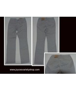 H&amp;M Pinstriped Jeans NWT Juniors Sz 6 Slim Fit Gray - $16.99