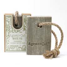 Agnes + Cat Soap On A Rope - White Fig - £7.35 GBP+