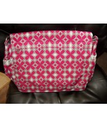 Ju-Ju-Be Better Be Messenger Diaper Bag Pink Pinwheels NEW HTF - $162.19 CAD
