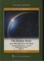 The Human Body: How We Fail, How We Heal by Anthony Goodman (2007) dvds+book New - £30.83 GBP