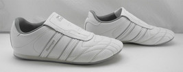 Slazenger Samurai White Silver Slip-On Trainers - Women&#39;s Shoes Size 7 - $17.05