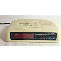 Sony Dream Machine AM FM Radio Alarm Clock  Model ICF-C25, Tested Working - £9.34 GBP