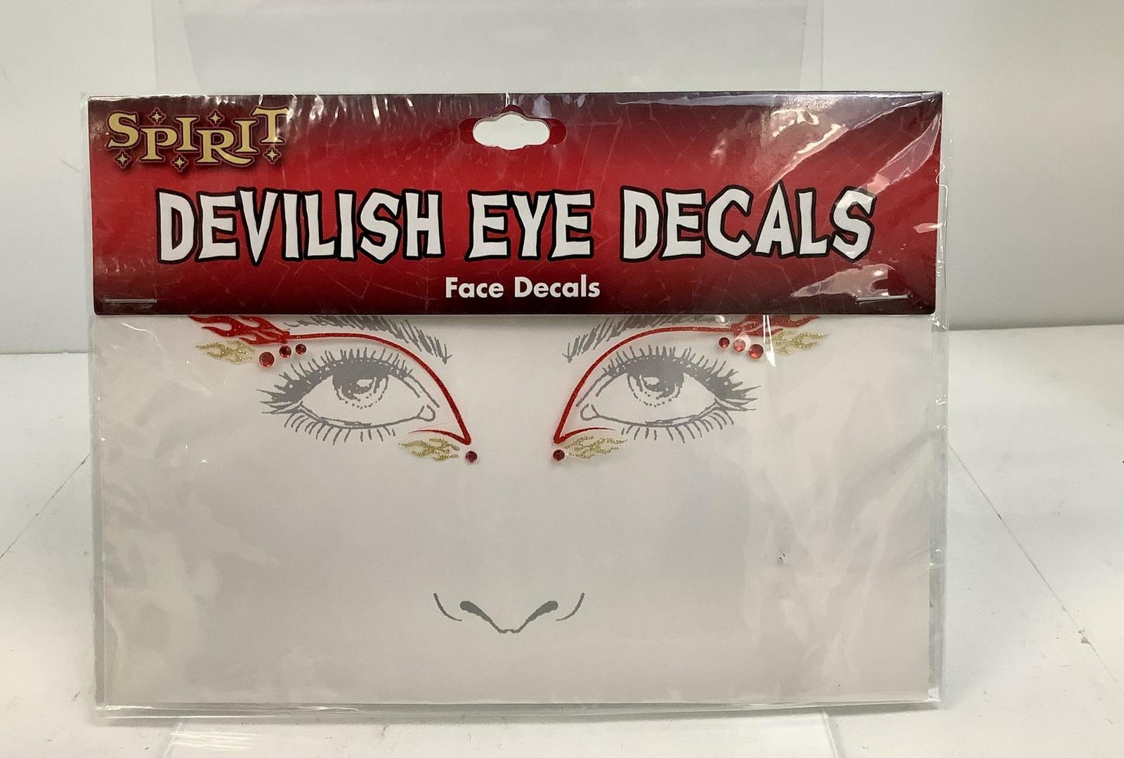 Devilish Eye Decals Halloween Costume Accessory - $7.99
