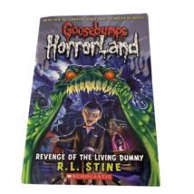 Goosebumps HorrorLand Revenge of the Living Dummy Paperback Book J L Stine No. 1 - £3.47 GBP