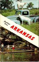 Greetings from Arkansas Postcard PC63 - £3.92 GBP