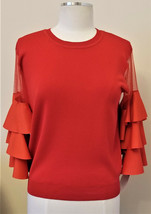 Made in Italy Patricia Luca RedBlouse Size - M - £32.88 GBP