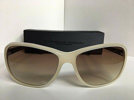 New PORSCHE DESIGN P 8558 C 59mm Beige Men&#39;s Sunglasses Italy - £149.64 GBP