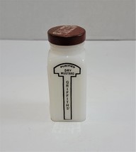 Tipp City Milk Glass Spice Jar. ( Dry Mustard ) - $15.00