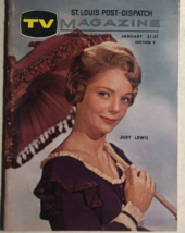 TV MAGAZINE St. Louis (MO) Post-Dispatch January 21, 1962 Judy Lewis - $14.84