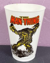 1975 The Man-Thing Slurpee Cup 7-11 Marvel Comics Stan Lee Thomas Conway Morrow - £15.56 GBP