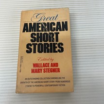 Great American Short Stories Paperback Book by Wallace Stegner Dell Books 1985 - £12.57 GBP