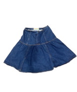 Vintage Free Agent Denim Jean Skirt Size 9-10 Cowgirl Western Y2K - $24.99