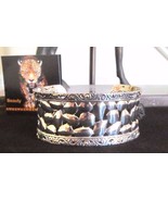 EffY Balissima Sterling Silver &amp; 18 kt Gold Hammered Cuff Bracelet NEW $... - £453.36 GBP