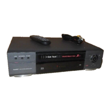 Zenith VRC420 HiFi Stereo VHS VCR Vhs Player w/ Remote, Cables &amp; HDMI Ad... - $127.38