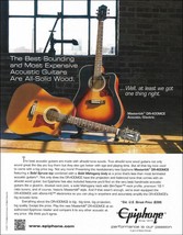 Epiphone Masterbilt DR-400MCE acoustic/electric guitar advertisement ad print - $3.60