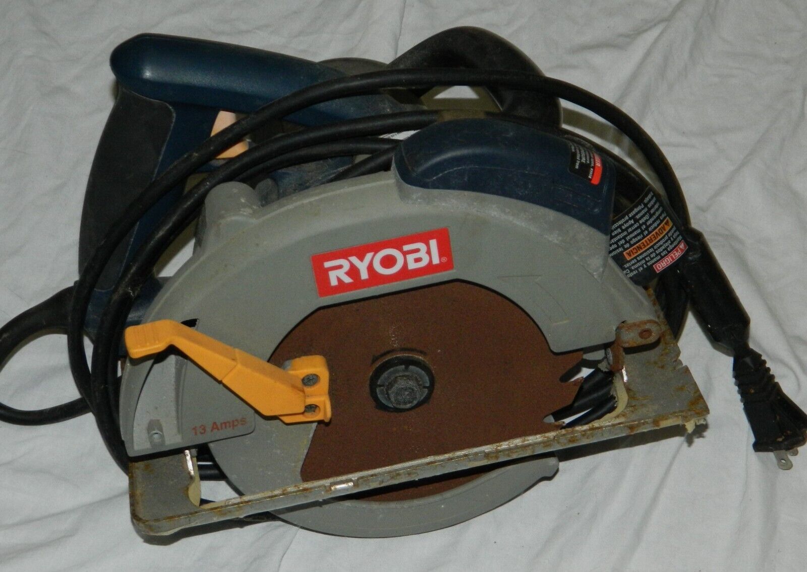 Ryobi Brand 7 1/4" Double Insulated 110/120 Volt 60HZ AC 13 Amps Circular Saw - $32.33
