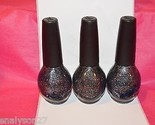 3 OPI Nail Polish Laquer Follow Me On Glitter NI K10 Nicole - £11.98 GBP