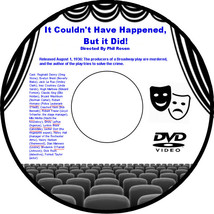 It Couldn&#39;t Have Happened, But it Did! 1936 DVD Movie Romance Film Reginald Denn - £3.98 GBP