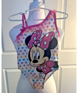 Disney Minnie Mouse 2 T Girl&#39;s One Shoulder Swim Suit - €5,11 EUR