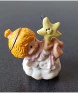 Hallmark  Katybeth  Angel with Star Christmas Holiday Tree Ornament 1986 - $7.43