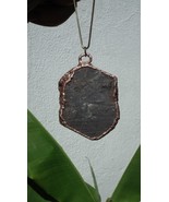 Electroformed Copper   raw sapphire Necklace   blue sapphire - $72.29 CAD+