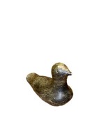 Vtg Carved Serpentine Stone Inuk Eskimo Inuit Bird Sculpture Decor Paper... - $51.99