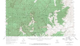 Charleston Peak Quadrangle, Nevada 1957 Topo Map USGS 15 Minute Topographic - £17.57 GBP
